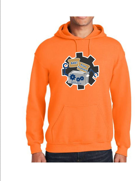 MMS ORANGE 8487 ADULT & YOUTH - Gildan® - Heavy Blend™ HOODED SWEATSHIRT