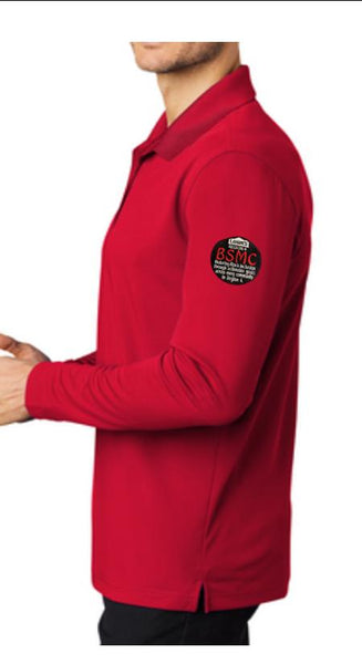 BSMC LONG SLEEVE POLO SHIRT Port Authority ® Dry Zone