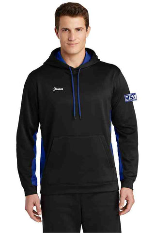 842 MST ST235 Sport-Tek® Sport-Wick® Fleece Colorblock Hooded Pullover