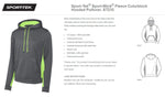 842 MST ST235 Sport-Tek® Sport-Wick® Fleece Colorblock Hooded Pullover