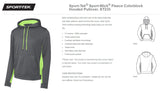 842 MST ST235 Sport-Tek® Sport-Wick® Fleece Colorblock Hooded Pullover