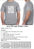 Mens / Unisex  - " BE KIND " T-Shirt - 4.5 oz., preshrunk 100% combed ringspun cotton