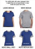 Ladies - " BE KIND " T-Shirt - 4.5 oz., preshrunk 100% combed ringspun cotton